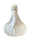 Rent: Sebastian Sposa - Long Sleeves Ball Gown Square Neck