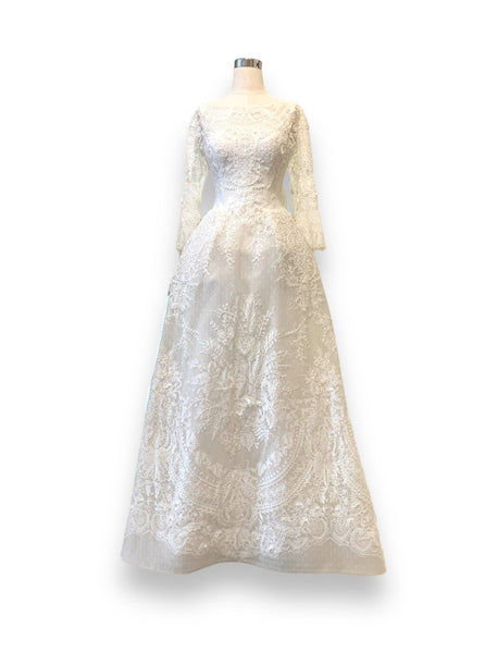 Rent: Johar Mandrawan - Longsleeve A-Line Wedding Gown